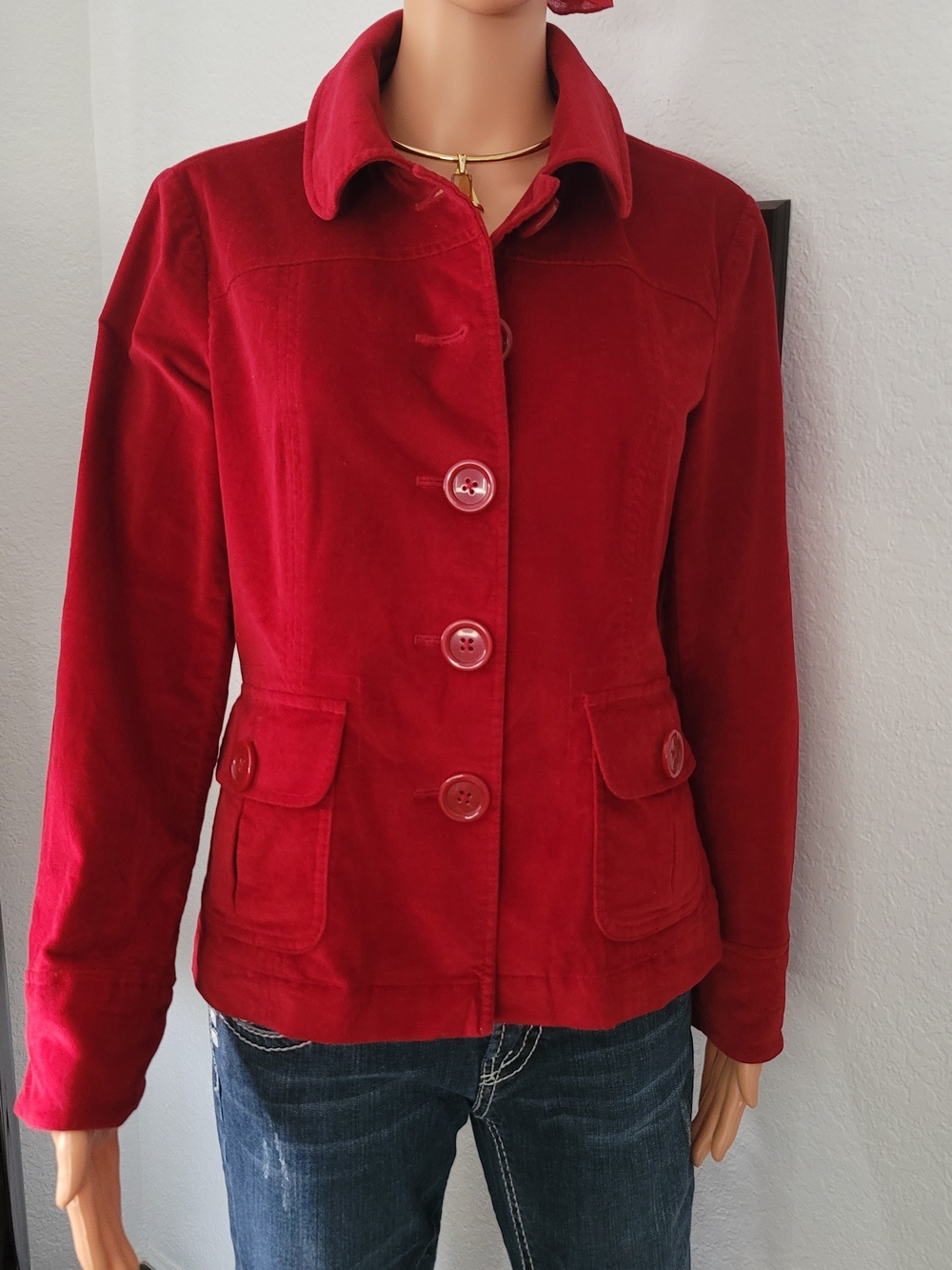 Talbots Women's Red Jacket